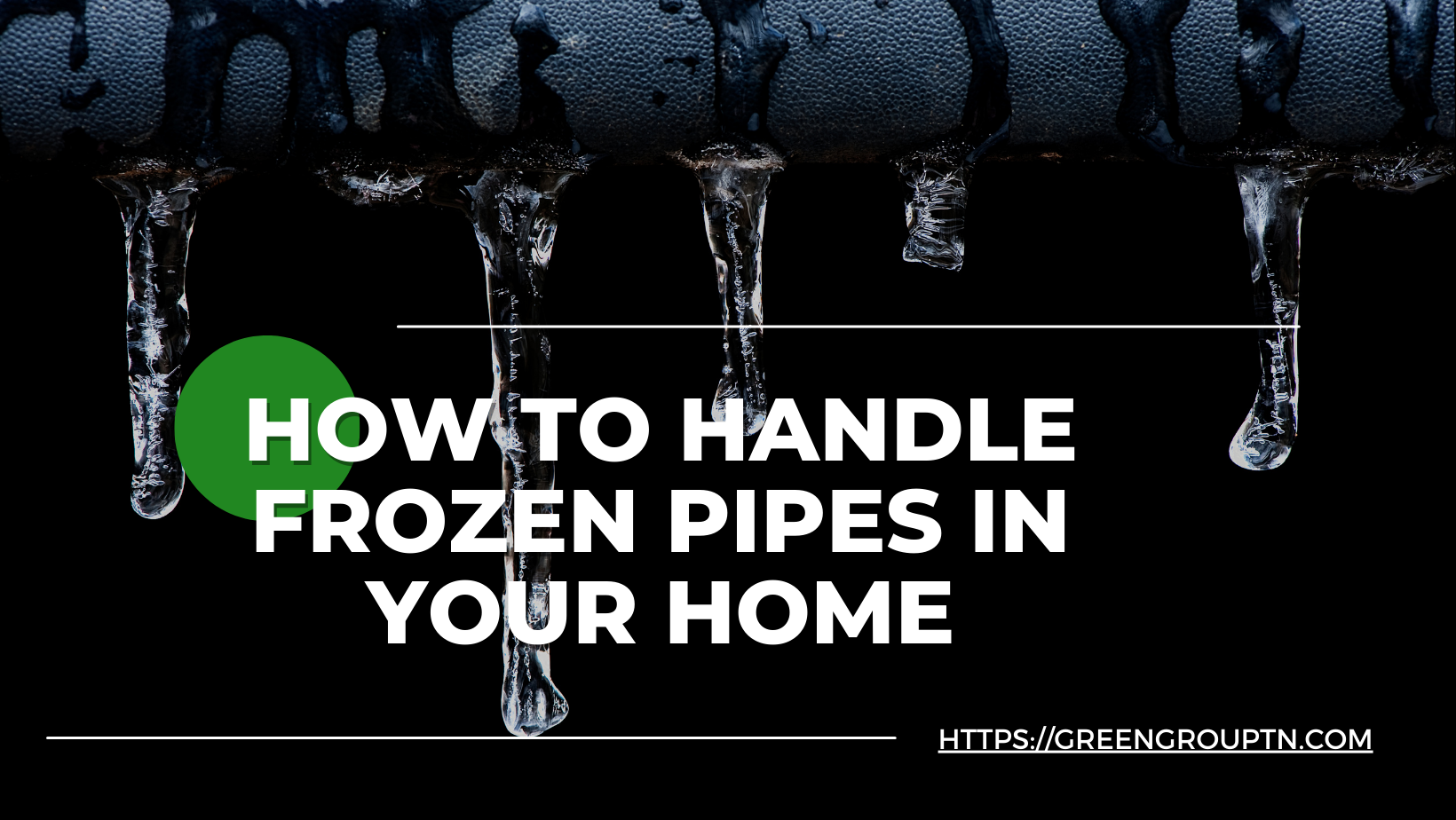 How to Handle Frozen Pipes in Your Home