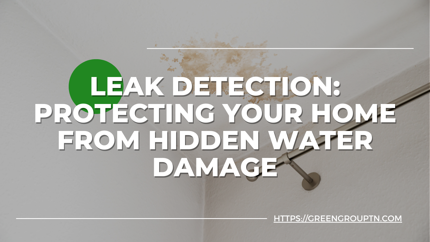 Leak Detection- Protecting Your Home from Hidden Water Damage