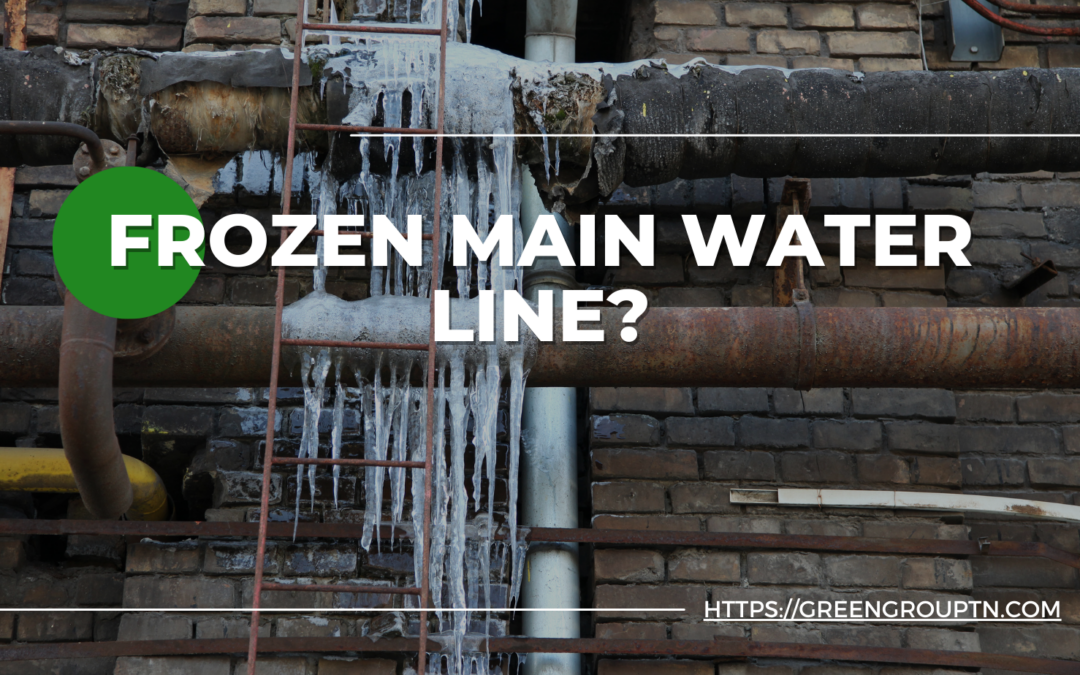 Frozen Main Water Line: What It Is and How to Handle It