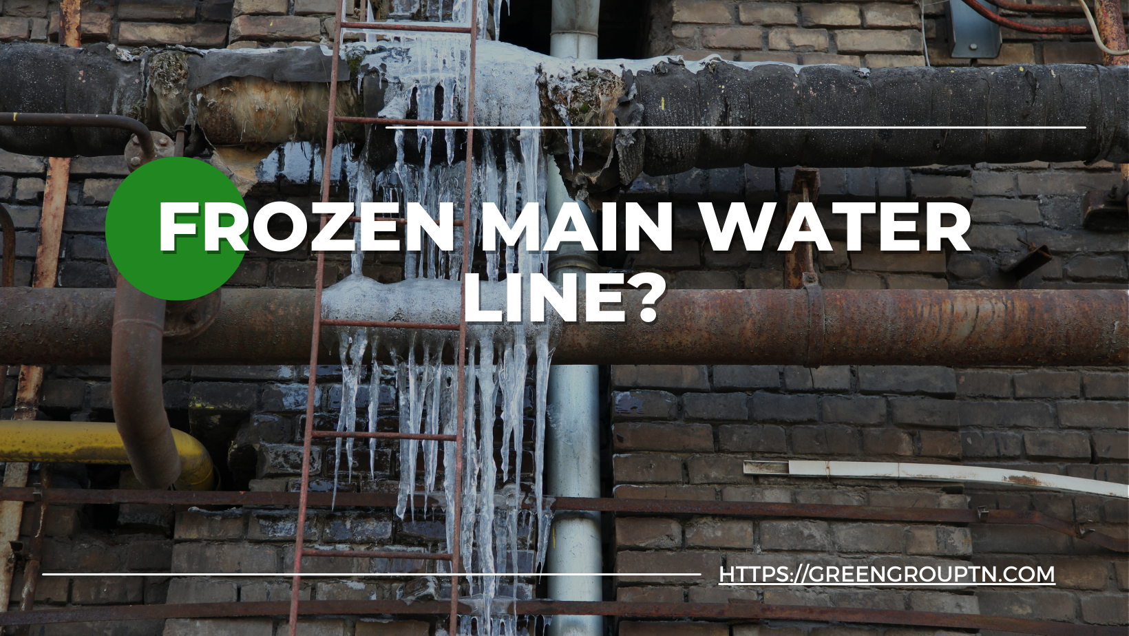 Frozen Main Water Line